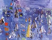 Dufy Raoul Regatta at Cowes oil painting artist